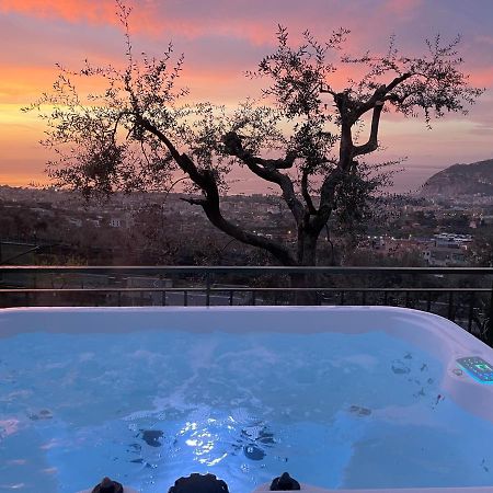 Sky View Villa Piano di Sorrento Exteriör bild