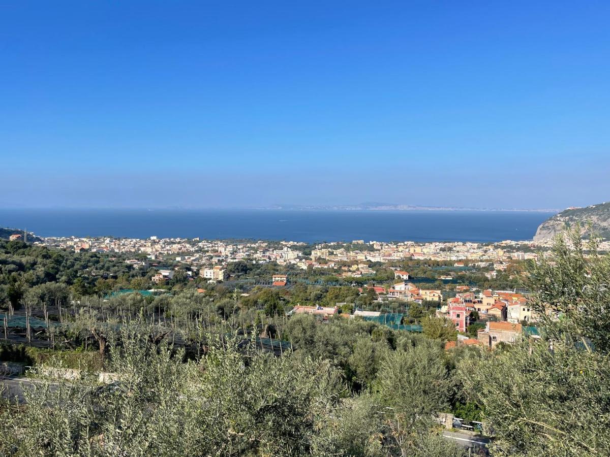 Sky View Villa Piano di Sorrento Exteriör bild