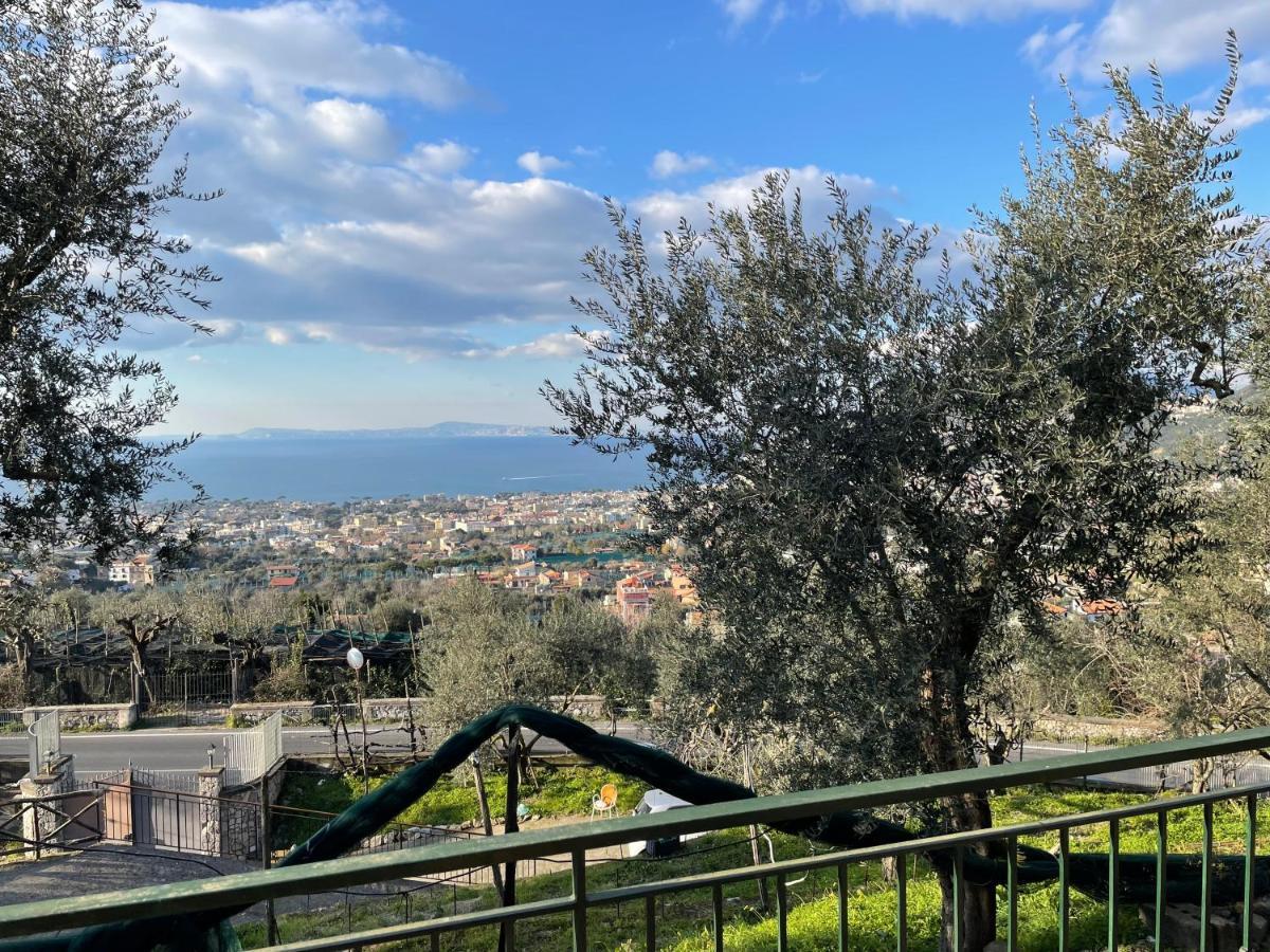Sky View Villa Piano di Sorrento Exteriör bild